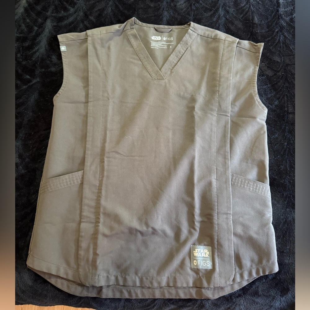 Figs Brown Sleeveless Top
